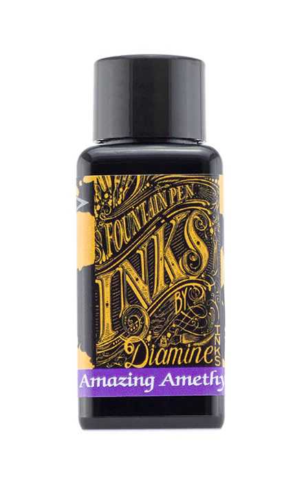 Diamine 30ml Fountain Pen Ink - Amazing Amethyst - Image 2
