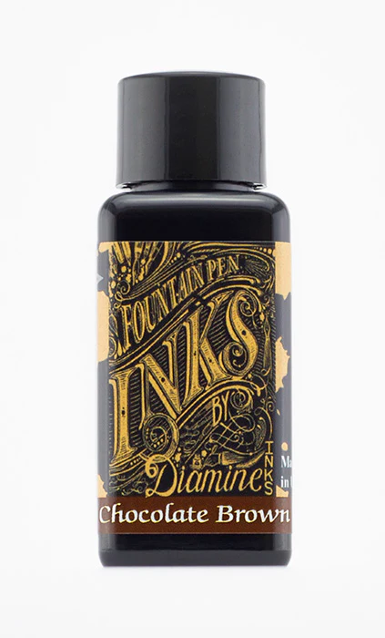 Diamine 30ml Fountain Pen Ink - Chocolate Brown - Image 2