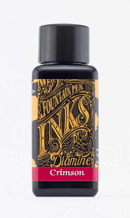 Diamine 30ml Fountain Pen Ink - Crimson - Image 2