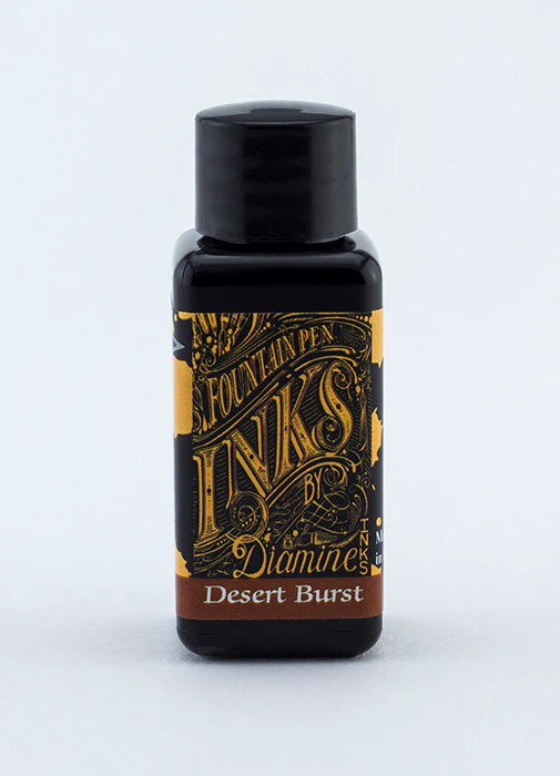 Diamine 30ml Fountain Pen Ink - Desert Burst - Image 2