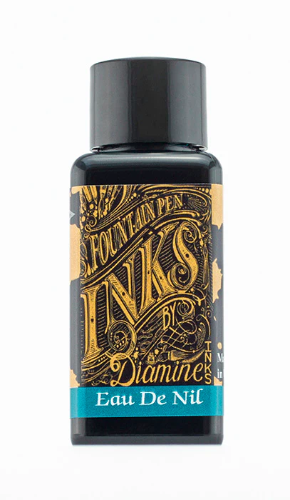 Diamine 30ml Fountain Pen Ink - Eau de Nil - Image 2