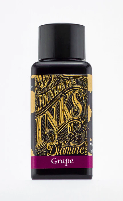 Diamine 30ml Fountain Pen Ink - Grape - Image 2