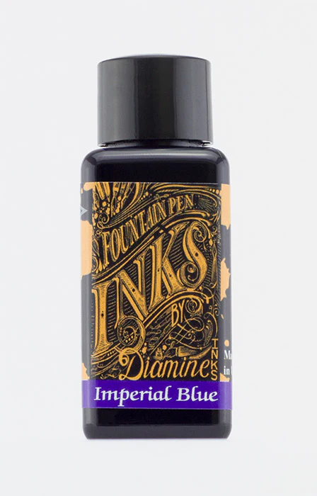 Diamine 30ml Fountain Pen Ink - Imperial Blue - Image 2