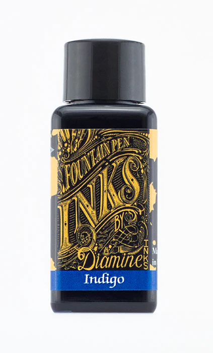 Diamine 30ml Fountain Pen Ink - Indigo - Image 2