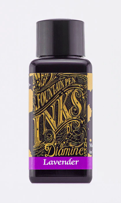Diamine 30ml Fountain Pen Ink - Lavender - Image 2