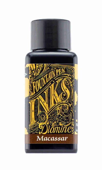 Diamine 30ml Fountain Pen Ink - Macassar - Image 2