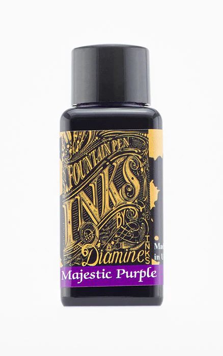 Diamine 30ml Fountain Pen Ink - Majestic Purple - Image 2