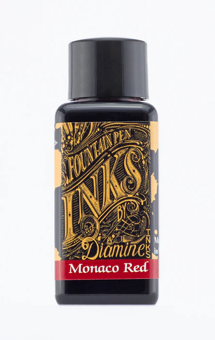Diamine 30ml Fountain Pen Ink - Monaco Red - Image 2
