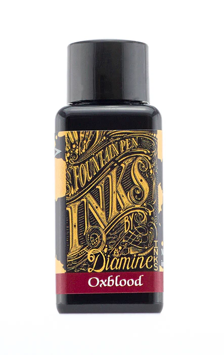Diamine 30ml Fountain Pen Ink - Oxblood - Image 2