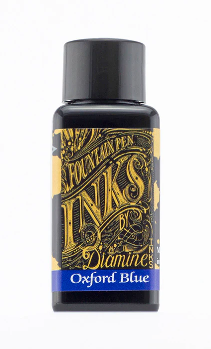 Diamine 30ml Fountain Pen Ink - Oxford Blue - Image 2