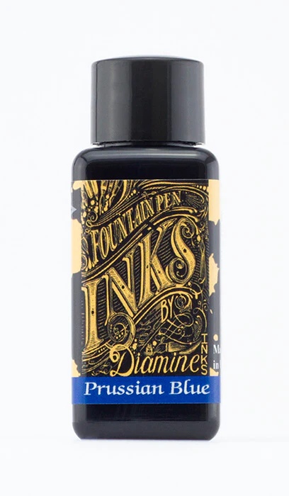 Diamine 30ml Fountain Pen Ink - Prussian Blue - Image 2
