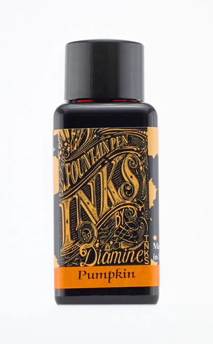 Diamine 30ml Fountain Pen Ink - Pumpkin - Image 2