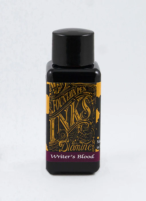 Diamine 30ml Fountain Pen Ink - Writer's Blood - Image 2