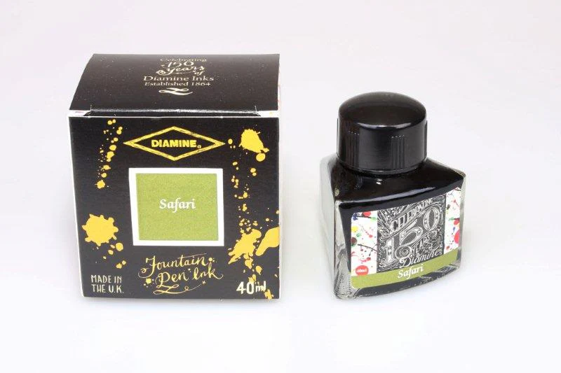 Diamine 40ml Fountain Pen Ink 150th Anniversary - Safari - Image 2