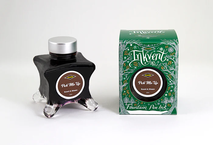 Diamine 50ml Inkvent Sheen & Scent Fountain Pen Ink - Pick Me Up - Image 2