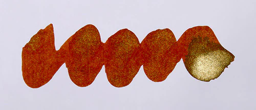 Diamine 50ml Inkvent Shimmer Fountain Pen Ink - Vintage Copper