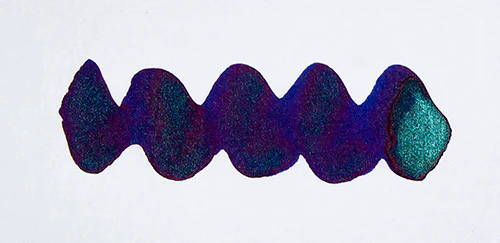 Diamine 50ml Inkvent Shimmer & Sheen Fountain Pen Ink - Happy Holidays