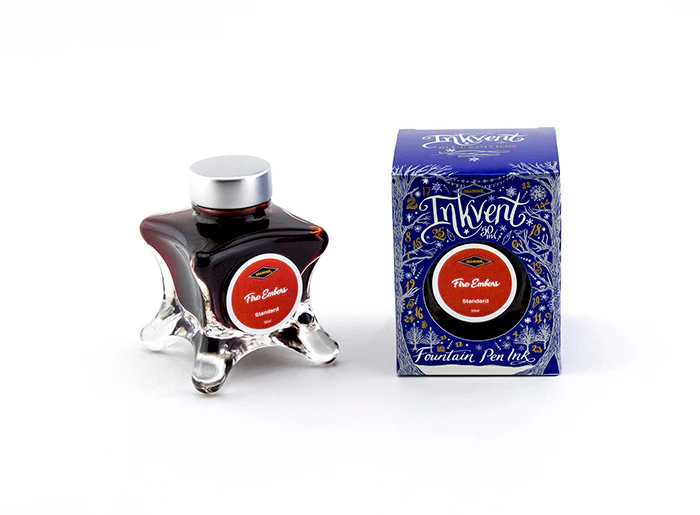 Diamine 50ml Inkvent Standard Fountain Pen Ink - Fire Embers - Image 2