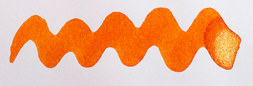Diamine 50ml Shimmering Fountain Pen Ink - Inferno Orange