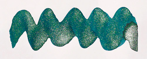 Diamine 50ml Shimmering Fountain Pen Ink - Peacock Flare