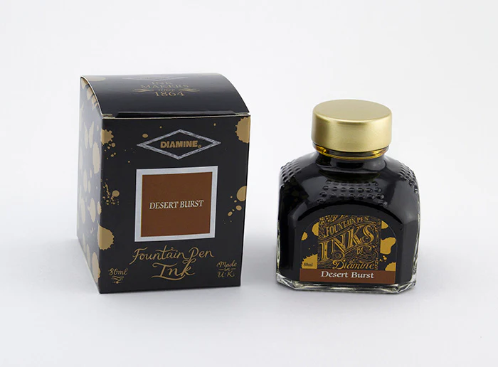 Diamine 80ml Fountain Pen Ink - Desert Burst - Image 2