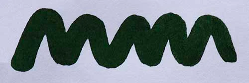 Diamine 80ml Fountain Pen Ink - Green Black