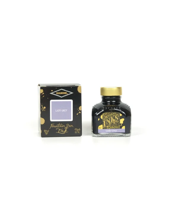 Diamine 80ml Fountain Pen Ink - Lady Grey - Image 2