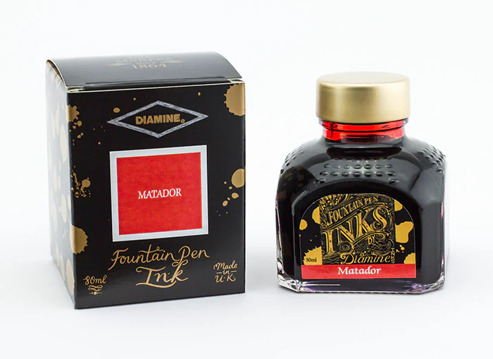 Diamine 80ml Fountain Pen Ink - Matador - Image 2