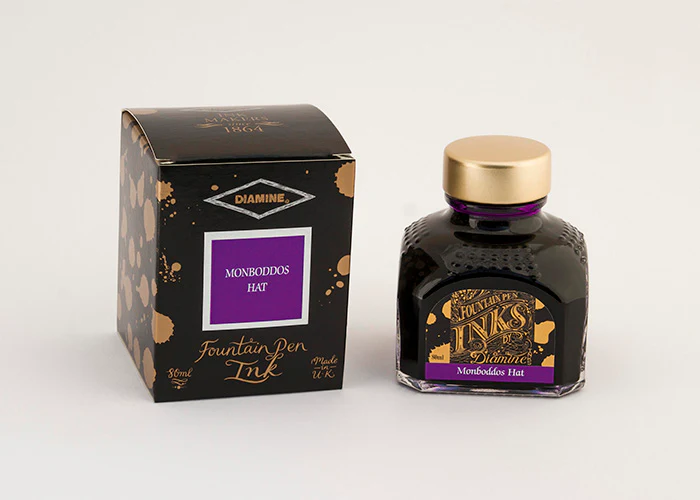 Diamine 80ml Fountain Pen Ink - Monboddo's Hat - Image 2