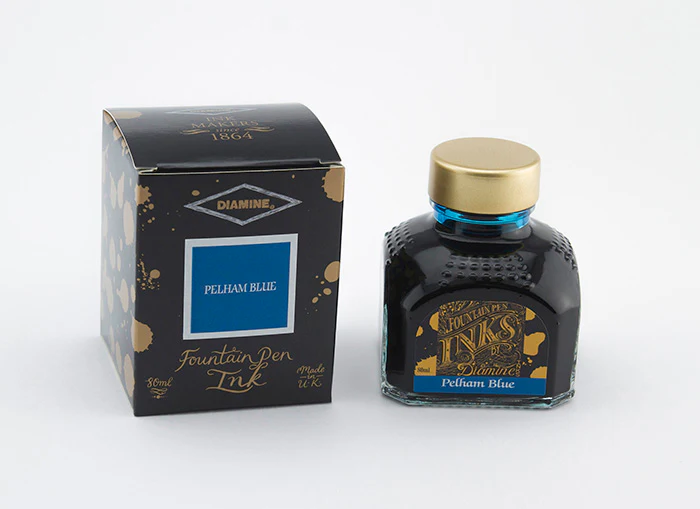 Diamine 80ml Fountain Pen Ink - Pelham Blue - Image 2