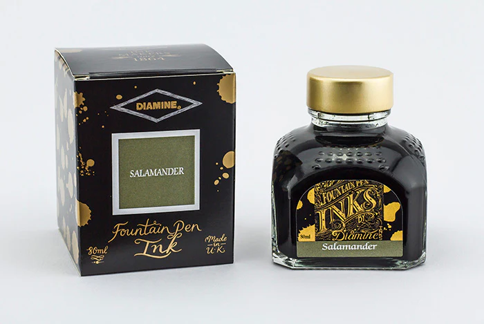 Diamine 80ml Fountain Pen Ink - Salamander - Image 2