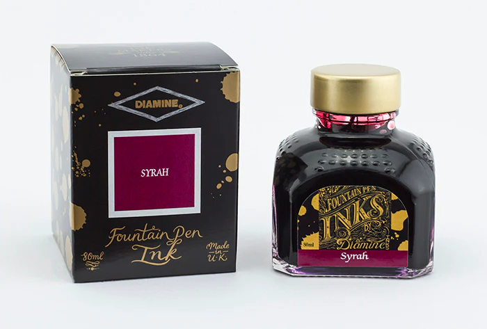 Diamine 80ml Fountain Pen Ink - Syrah - Image 2