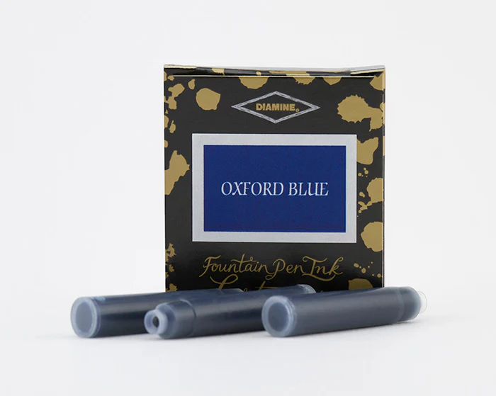 Diamine Fountain Pen Ink Cartridges - Oxford Blue - Image 3