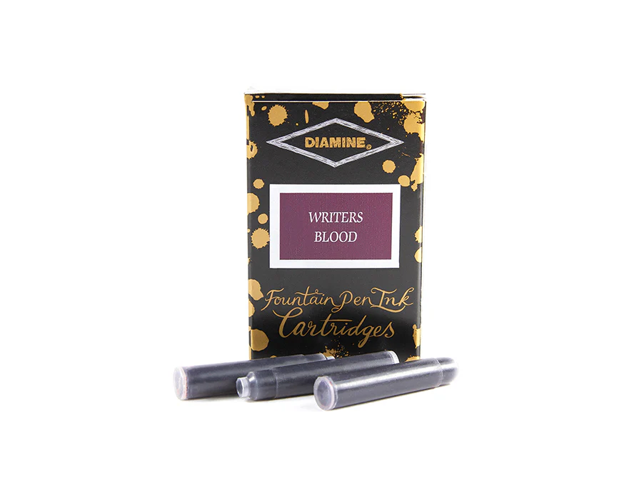 Diamine Fountain Pen Ink Cartridges - Writer's Blood - Image 2