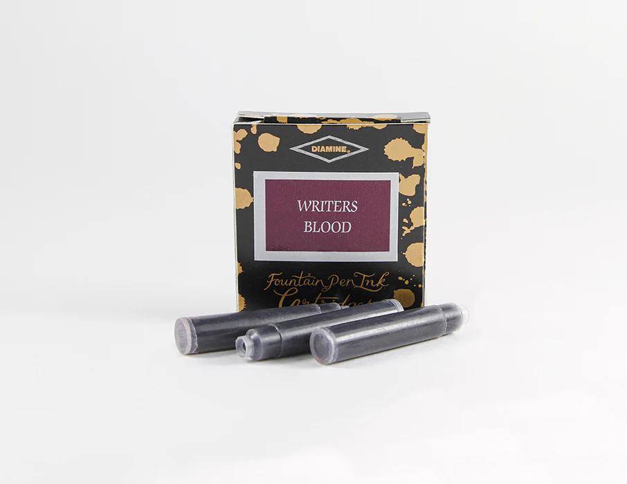 Diamine Fountain Pen Ink Cartridges - Writer's Blood - Image 3